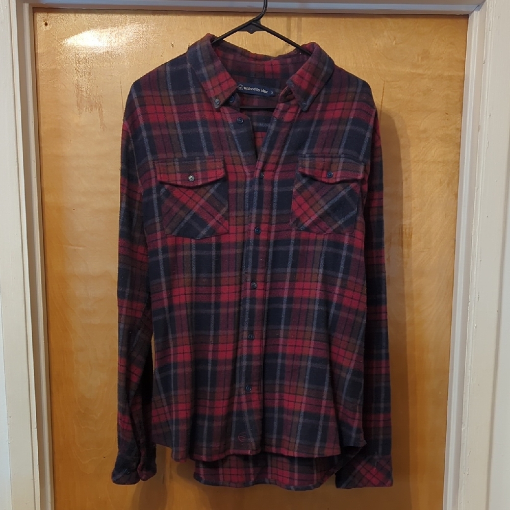 United By Blue Red and Blue Plaid Shirt